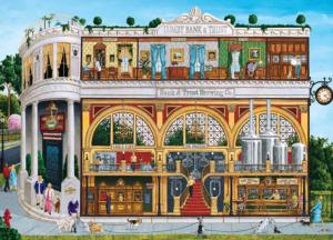 Bank & Brew Shopping Jigsaw Puzzle By MasterPieces