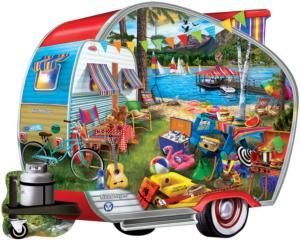 Happy Campers Outdoors Jigsaw Puzzle By MasterPieces