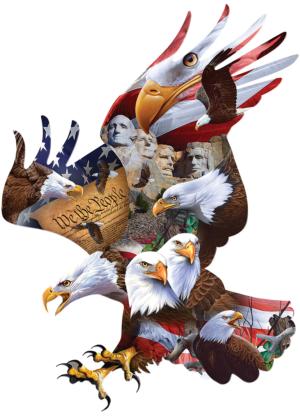 Majestic Flight Eagles Jigsaw Puzzle By MasterPieces