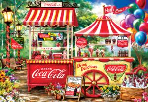 Coca-Cola Stand Food and Drink Jigsaw Puzzle By MasterPieces