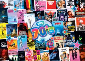 Blockbuster Movies 70's Collage Jigsaw Puzzle By MasterPieces