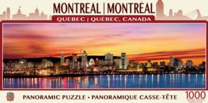 Montreal Panoramic Canada Panoramic Puzzle By MasterPieces