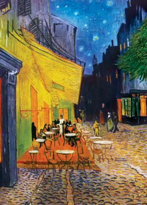 Café Terrace at Night Jigsaw Puzzle By MasterPieces