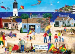 Kite Flight Beach & Ocean Jigsaw Puzzle By MasterPieces