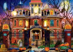 Haunted House on the Hill Halloween Jigsaw Puzzle By MasterPieces
