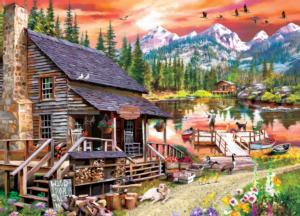 Grandpa's Getaway - Scratch and Dent Cabin & Cottage Jigsaw Puzzle By MasterPieces