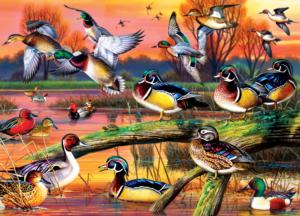 Autumn Feathers Birds Jigsaw Puzzle By MasterPieces