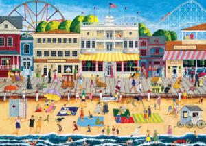 Signature - On the Boardwalk  Beach & Ocean Jigsaw Puzzle By MasterPieces