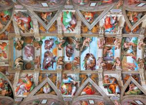 Sistine Chapel Ceiling Fine Art Jigsaw Puzzle By MasterPieces