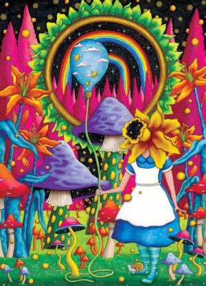 Wonderous Worlds - Go Ask Alice  Surrealism Jigsaw Puzzle By MasterPieces