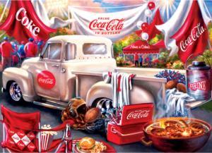 Coca-Cola Tailgate Coca Cola Jigsaw Puzzle By MasterPieces