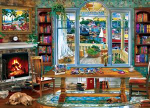 A Puzzling Afternoon Around the House Jigsaw Puzzle By MasterPieces