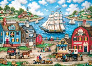 Ships Ahoy Beach & Ocean Jigsaw Puzzle By MasterPieces