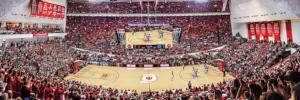 Indiana Hoosiers NCAA Basketball Panoramic Puzzle Sports Panoramic Puzzle By MasterPieces