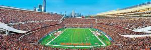 Chicago Bears NFL Stadium Panoramics End View Chicago Panoramic Puzzle By MasterPieces