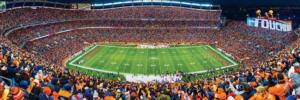Denver Broncos NFL Stadium Panoramics Center View Father's Day Panoramic Puzzle By MasterPieces