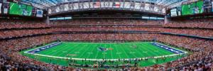 Houston Texans NFL Stadium Panoramics Center View Photography Panoramic Puzzle By MasterPieces