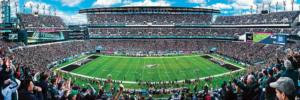 Philadelphia Eagles NFL Stadium Panoramics Center View Sports Panoramic Puzzle By MasterPieces