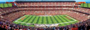 Cleveland Browns NFL Stadium Panoramics Center View Sports Panoramic Puzzle By MasterPieces