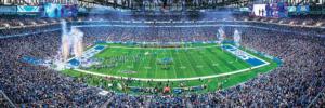 Detroit Lions Sports Panoramic Puzzle By MasterPieces