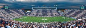 BYU Cougars NCAA Stadium Panoramics Center View Father's Day Panoramic Puzzle By MasterPieces