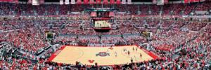 Ohio State University Buckeyes NCAA Stadium Panoramics Basketball Center View Sports Panoramic Puzzle By MasterPieces