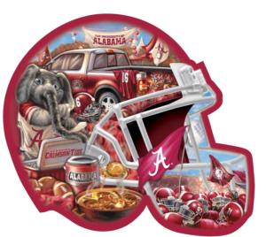 Alabama Helmet Shaped Puzzle Sports Jigsaw Puzzle By MasterPieces