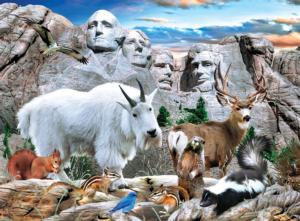 Mount Rushmore Wildlife Children's Puzzles By MasterPieces