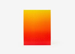 Gradient Puzzle (red/yellow) Rainbow & Gradient Impossible Puzzle By Areaware