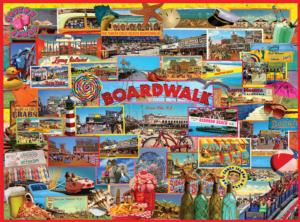 Boardwalk Memories Carnival Jigsaw Puzzle By Willow Creek Press