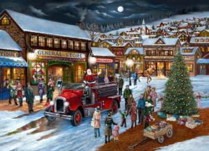 The Winter Village Christmas Jigsaw Puzzle By Willow Creek Press