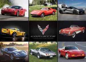 Corvette Father's Day Jigsaw Puzzle By Willow Creek Press