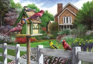 Feathers and Flowers Landscape Jigsaw Puzzle By Crown Point Graphics
