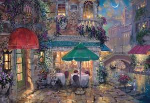 Sera Romantica Romantic Setting Jigsaw Puzzle By Crown Point Graphics