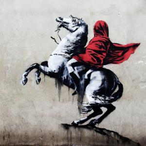 Urban Art Graffiti: Liberté, Égalité, Cable TV
