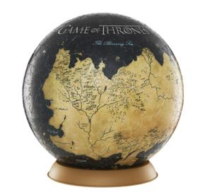 Game of Thrones Globe : 9 inch Game of Thrones 4D Puzzle By 4D Cityscape Inc.