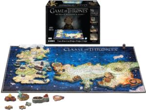 Game of Thrones : Westeros and Essos Game of Thrones 4D Puzzle By 4D Cityscape Inc.