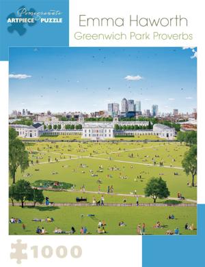 Greenwich Park Proverbs - Scratch and Dent Landscape Jigsaw Puzzle By Pomegranate