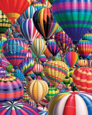 Hot Air Balloons Balloons Impossible Puzzle By White Mountain