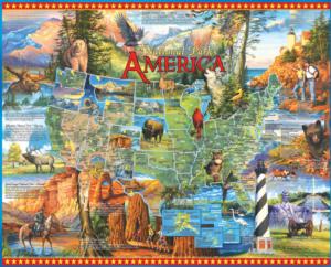 National Parks National Parks Jigsaw Puzzle By White Mountain