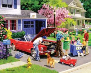 Ready For A Drive Nostalgic / Retro Jigsaw Puzzle By White Mountain