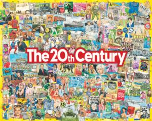 The 20th Century Collage Jigsaw Puzzle By White Mountain