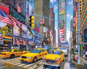 NY Times Square New York Jigsaw Puzzle By White Mountain