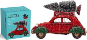 Jiggies I'll Be Home for Christmas Mini Christmas Miniature Puzzle By Gibbs Smith