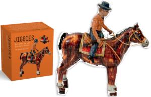 Horsin' Around People Jigsaw Puzzle By Gibbs Smith