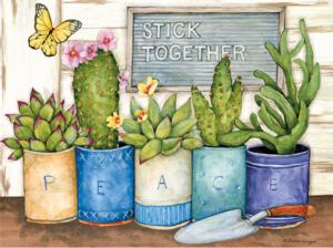 Stick Together Graphics / Illustration Jigsaw Puzzle By Lang