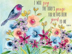 Sing Praise Birds Jigsaw Puzzle By Lang