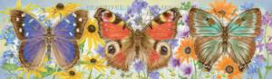 Butterflies Flower & Garden Panoramic Puzzle By Lang