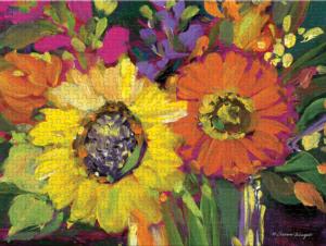 Gallery Florals Flower & Garden Jigsaw Puzzle By Lang