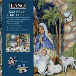 Nativity Luxe Christmas Jigsaw Puzzle By Lang
